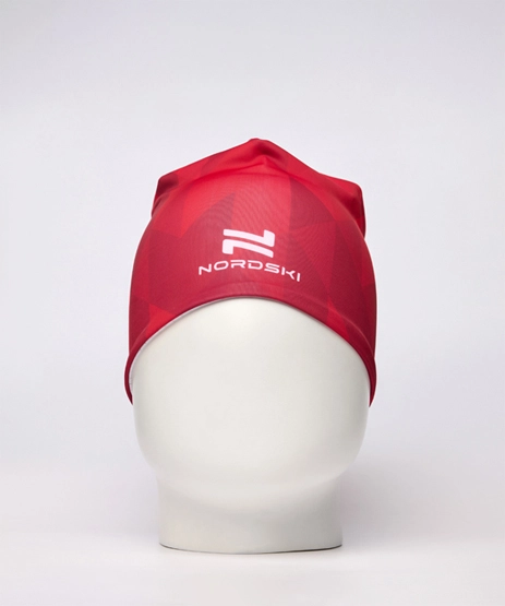 Гоночная шапка Nordski Jr. Race Red