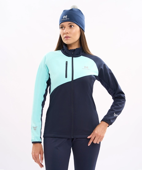 Разминочная куртка NORDSKI Premium Blue/Black W