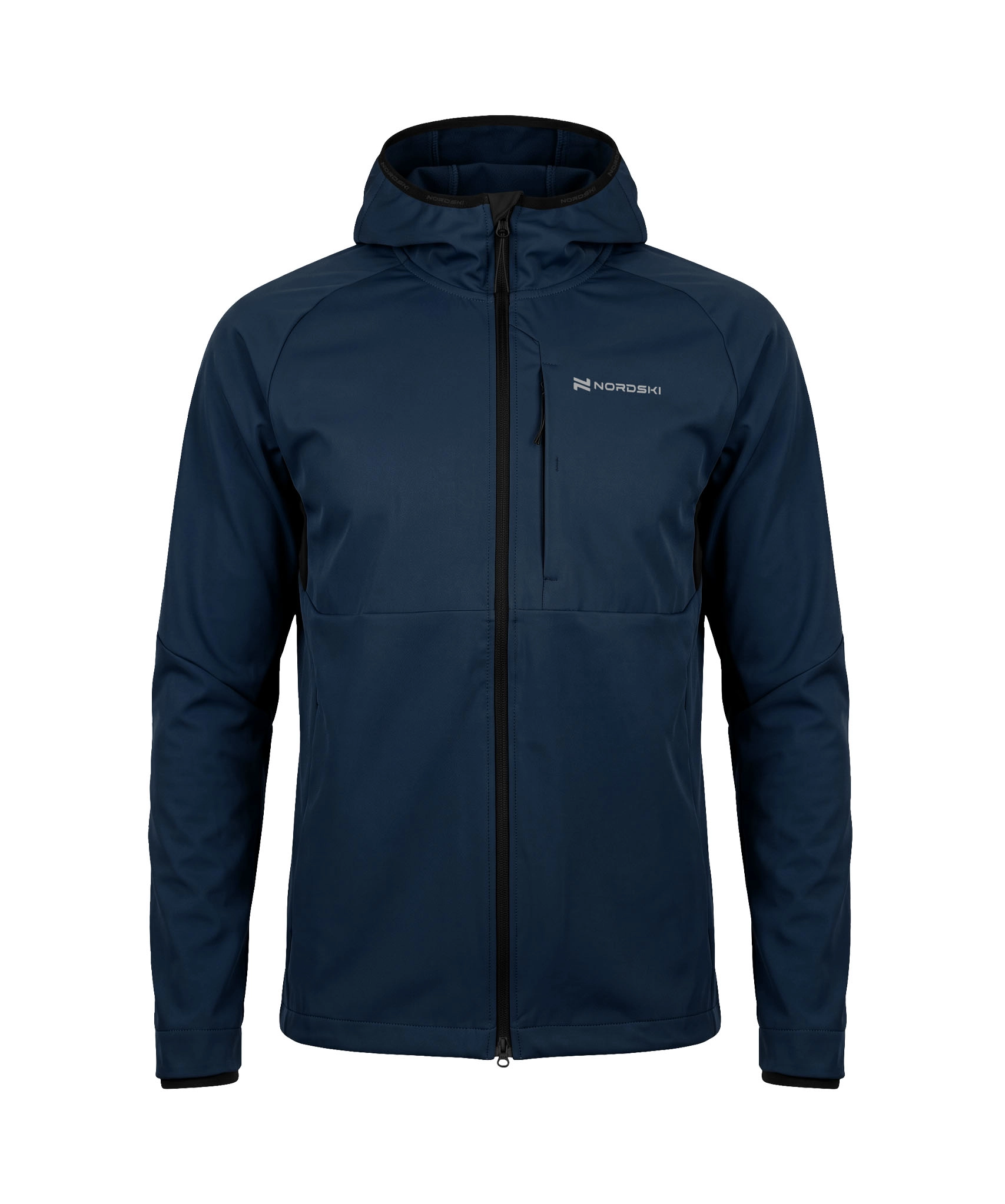 Тренировочная куртка Nordski PRO TOUR HOOD Total Black