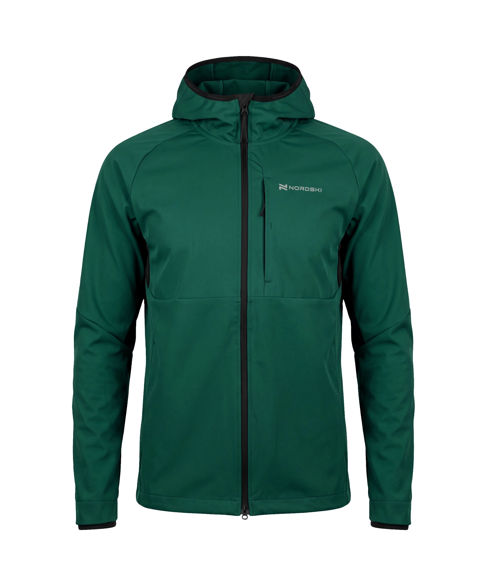 Тренировочная куртка Nordski PRO TOUR HOOD Total Black
