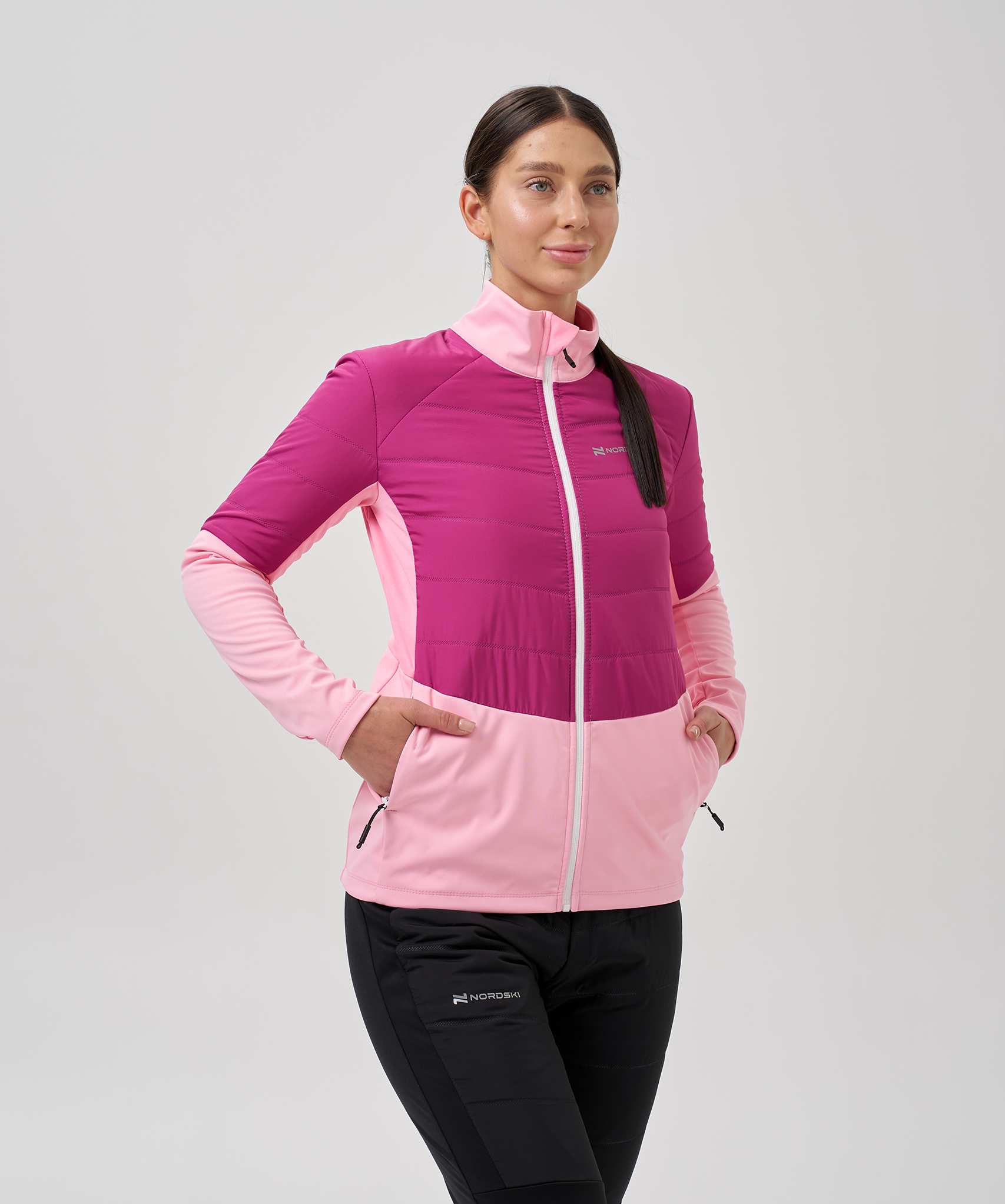 Куртка Nordski Hybrid Pro 2.0 Candy Pink/Fuchsia W