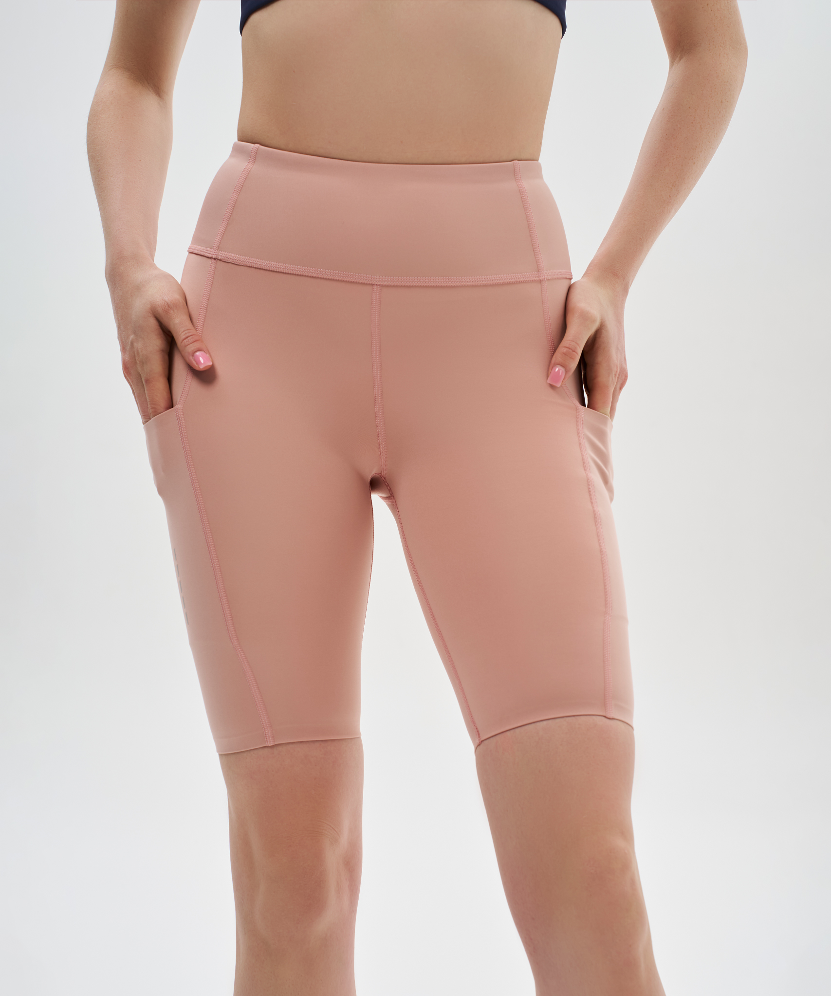 Тайтсы half Nordski Road Soft Pink W