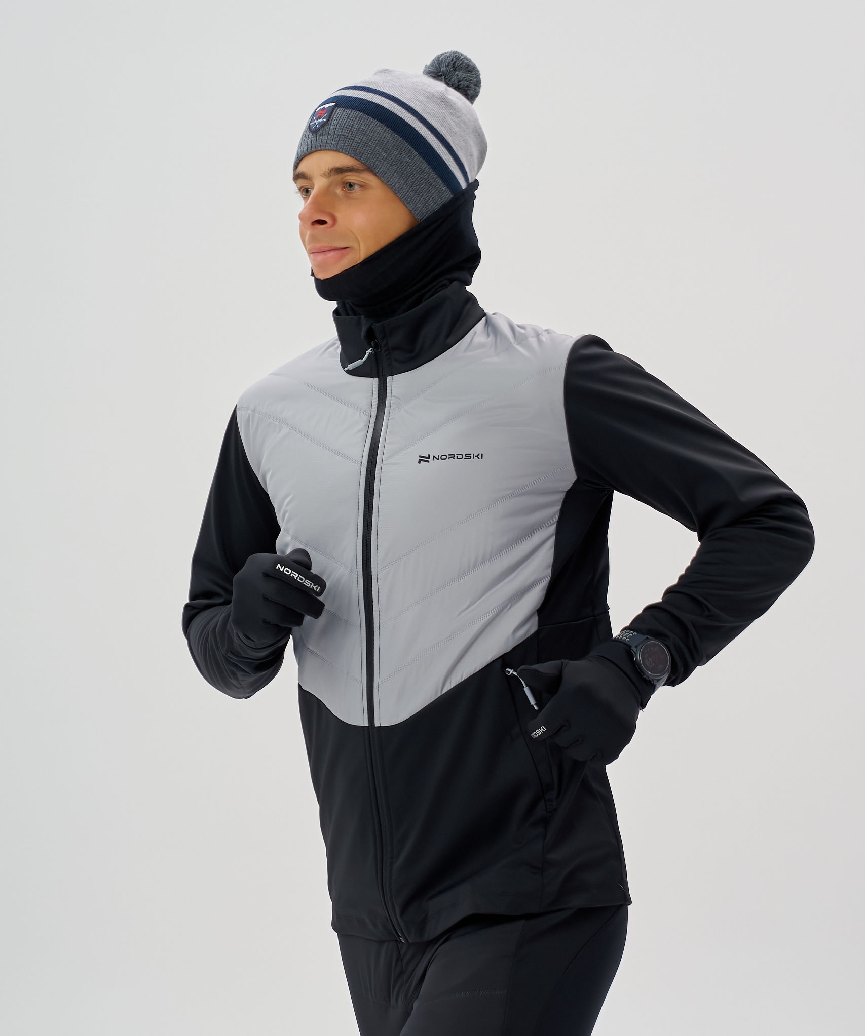 Куртка Nordski Hybrid Pro 2.0 Black/Grey