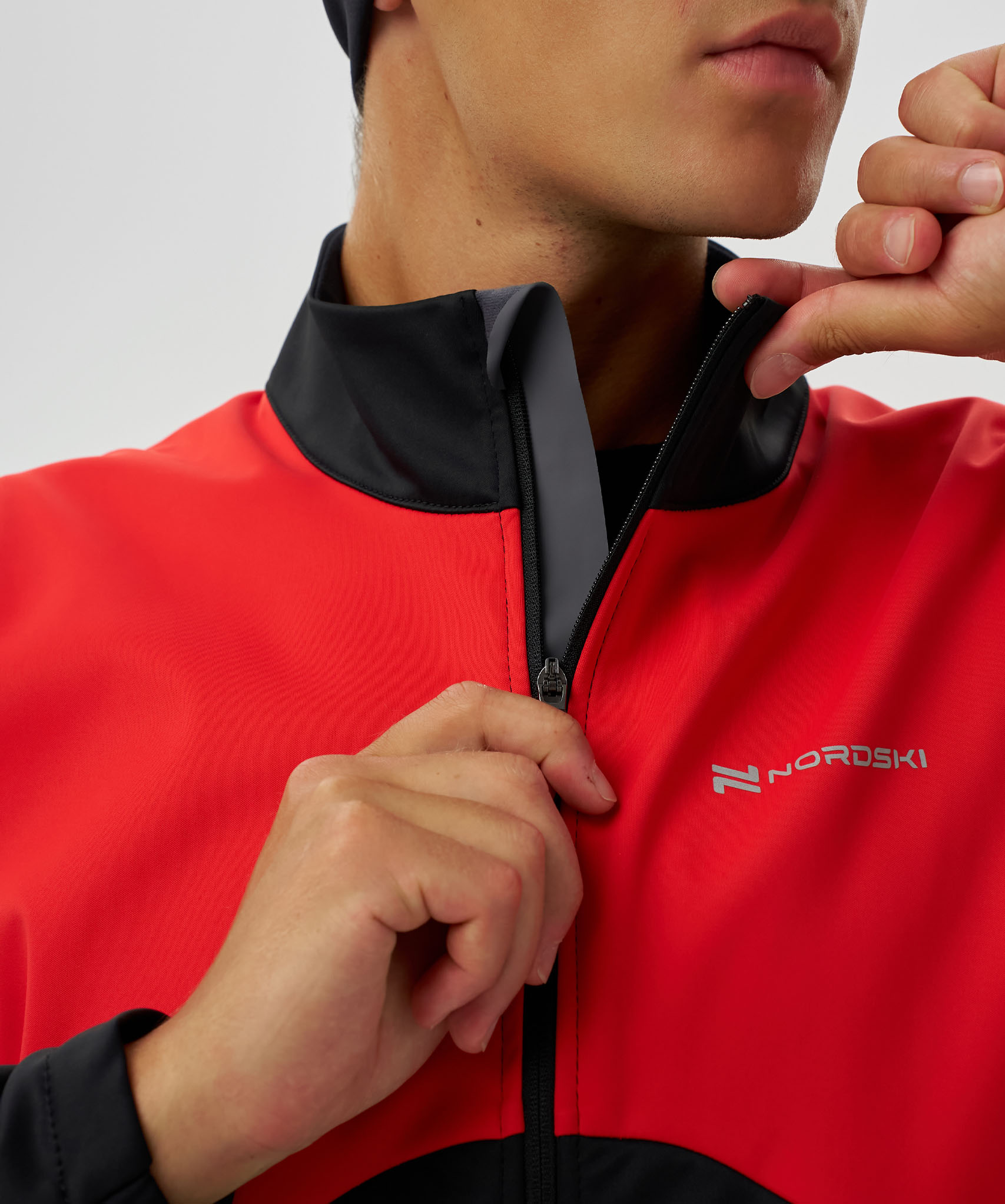 Тренировочная куртка Nordski Pro 2.0 Red/Black/White