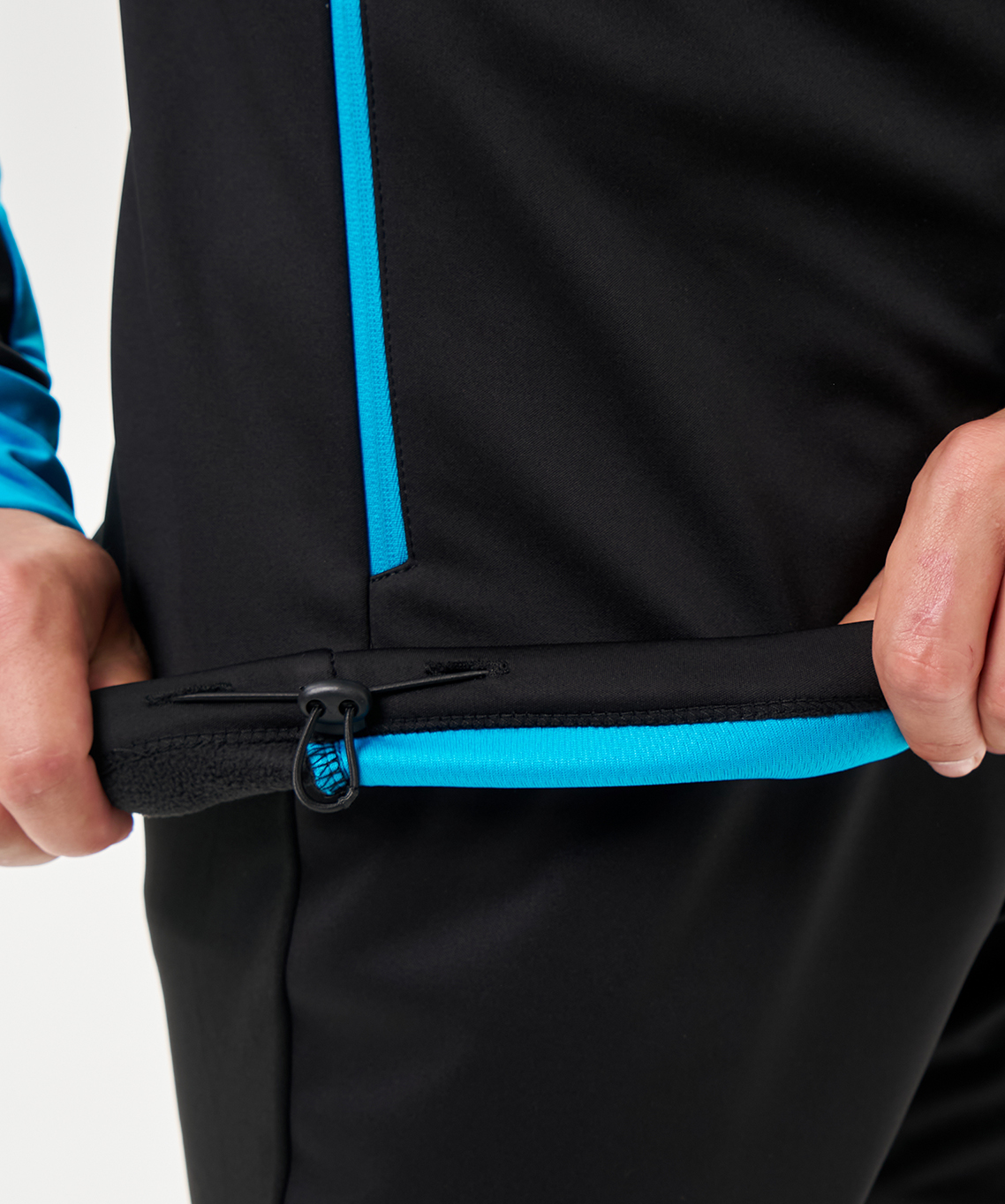 Тренировочная куртка Nordski Core Black/Light Blue