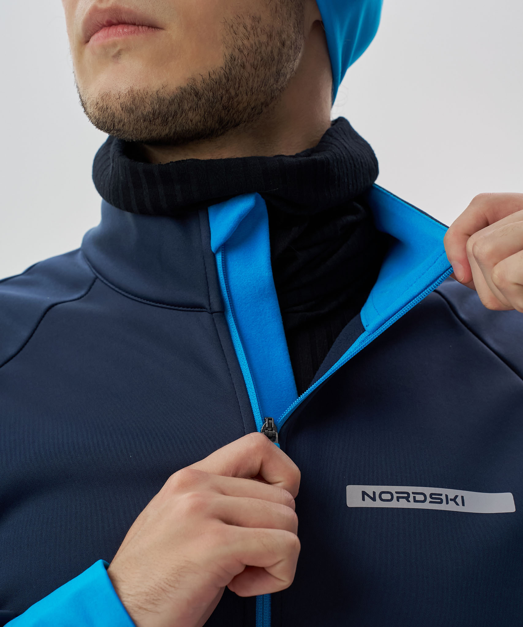 Тренировочная куртка Nordski Core Titan/Light Blue