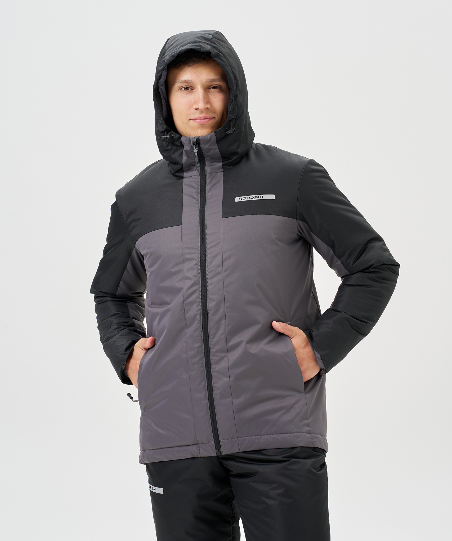 Утепленная куртка Nordski Winter Black/Grey