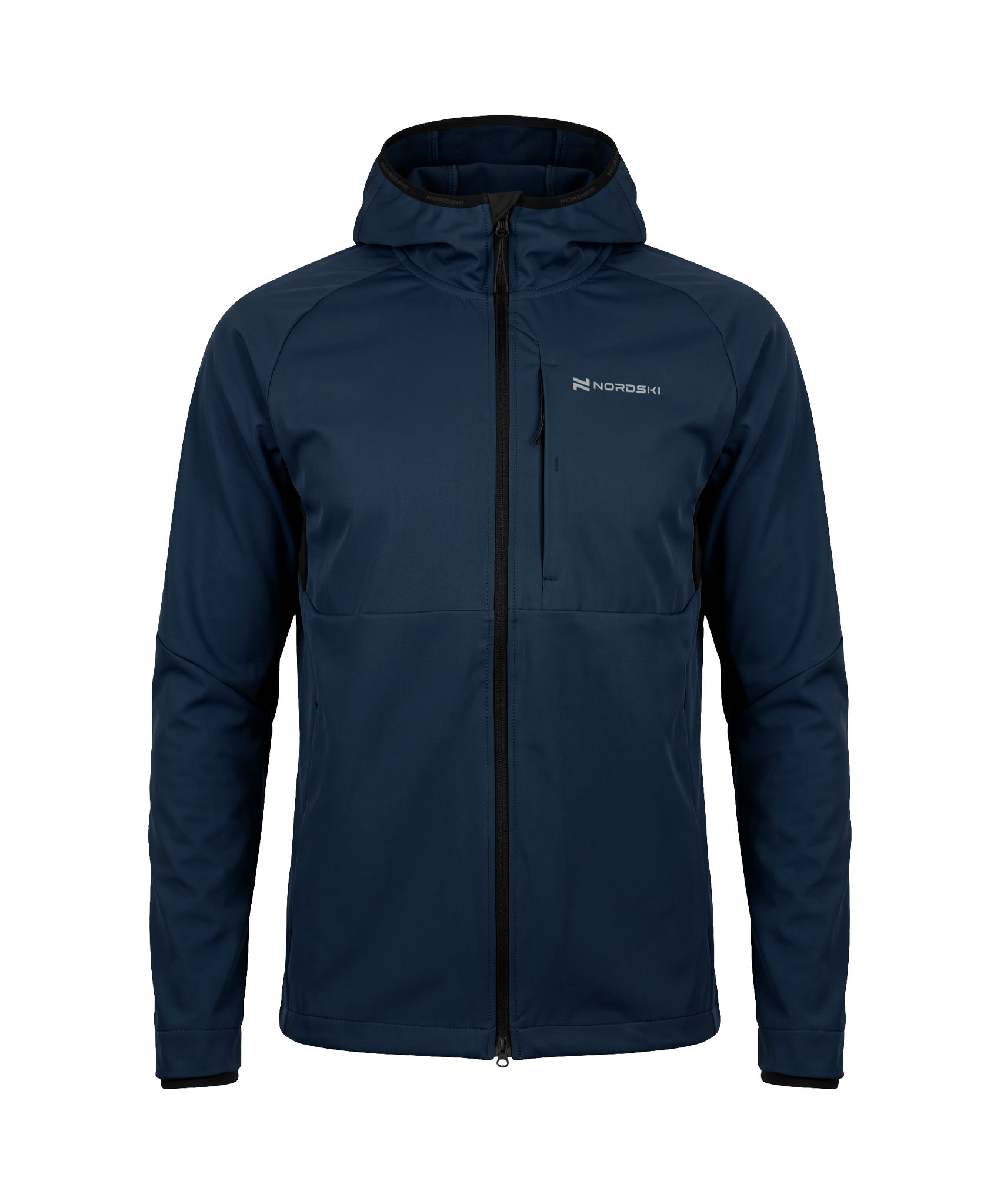 Тренировочная куртка Nordski PRO TOUR HOOD Deep/Black