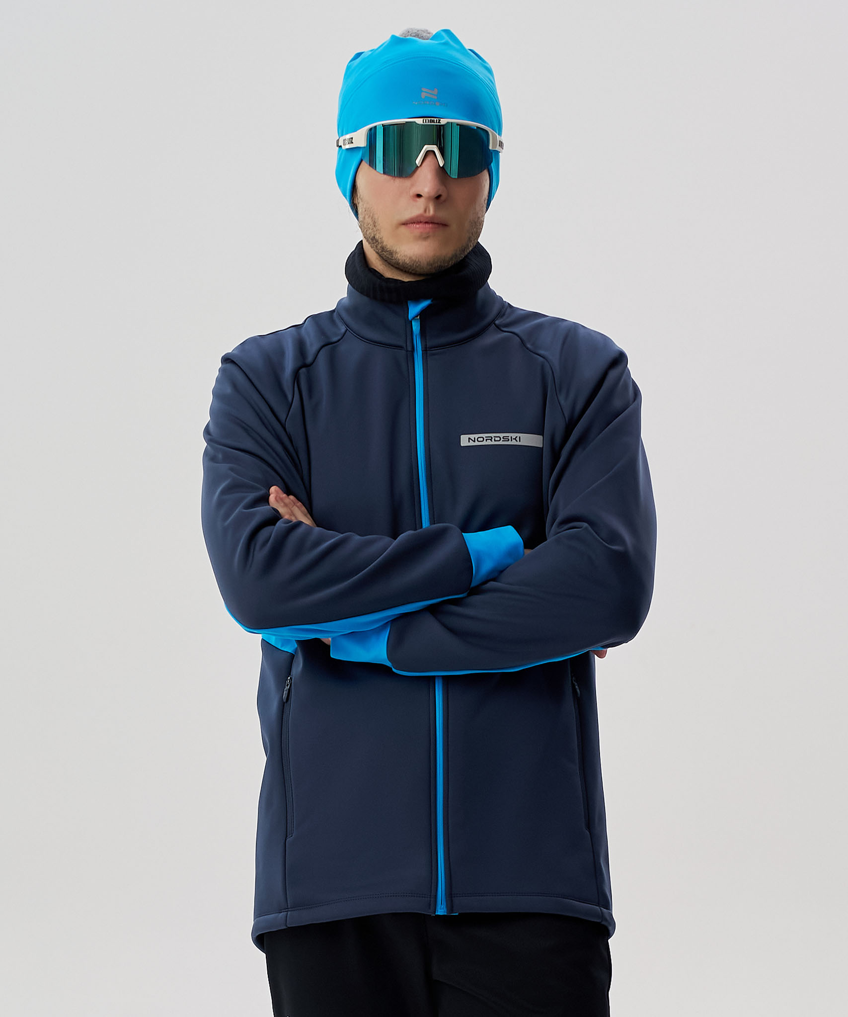 Тренировочная куртка Nordski Core Titan/Light Blue
