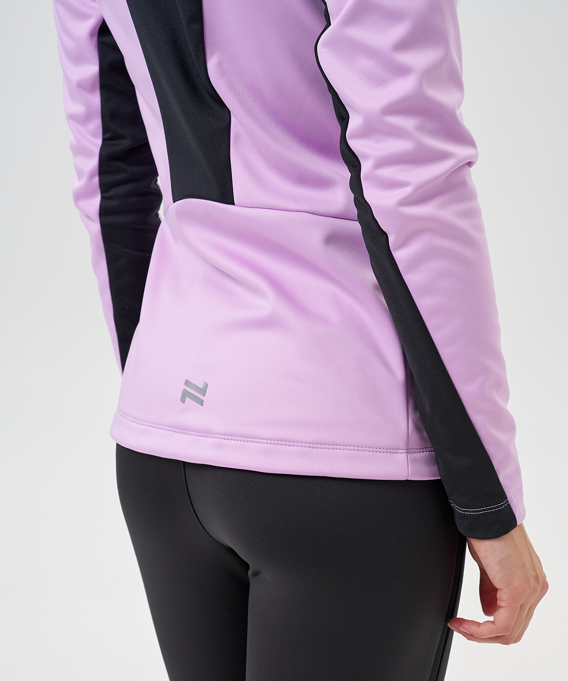 Тренировочная куртка Nordski Advance White/Orchid/Black W