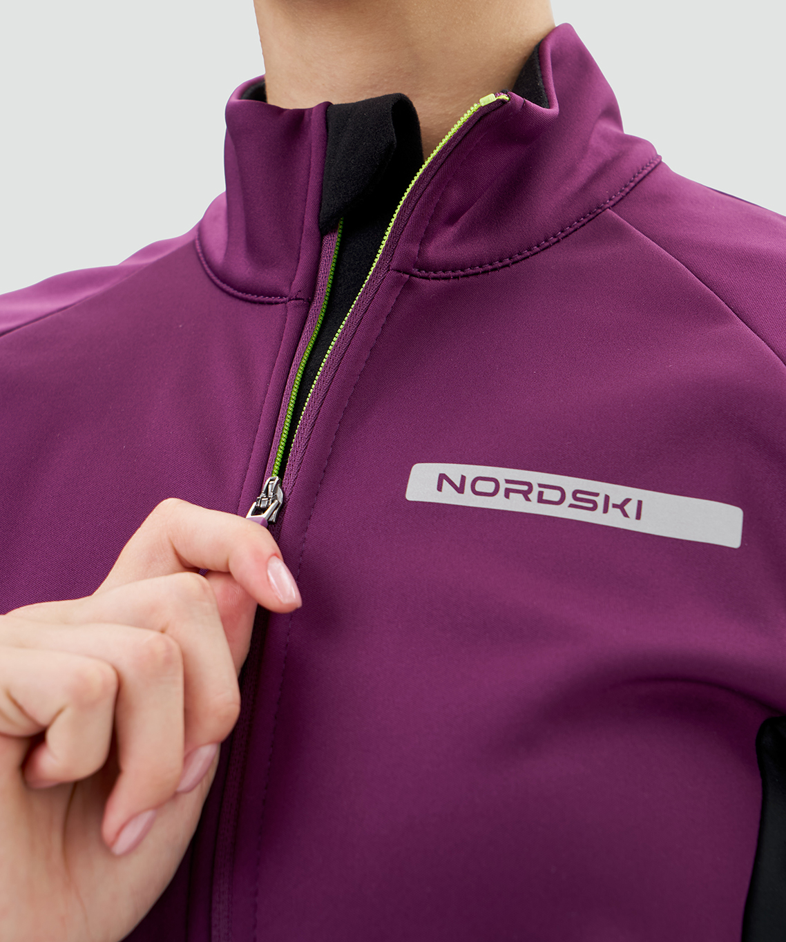 Тренировочная куртка Nordski Core Purple/Black W