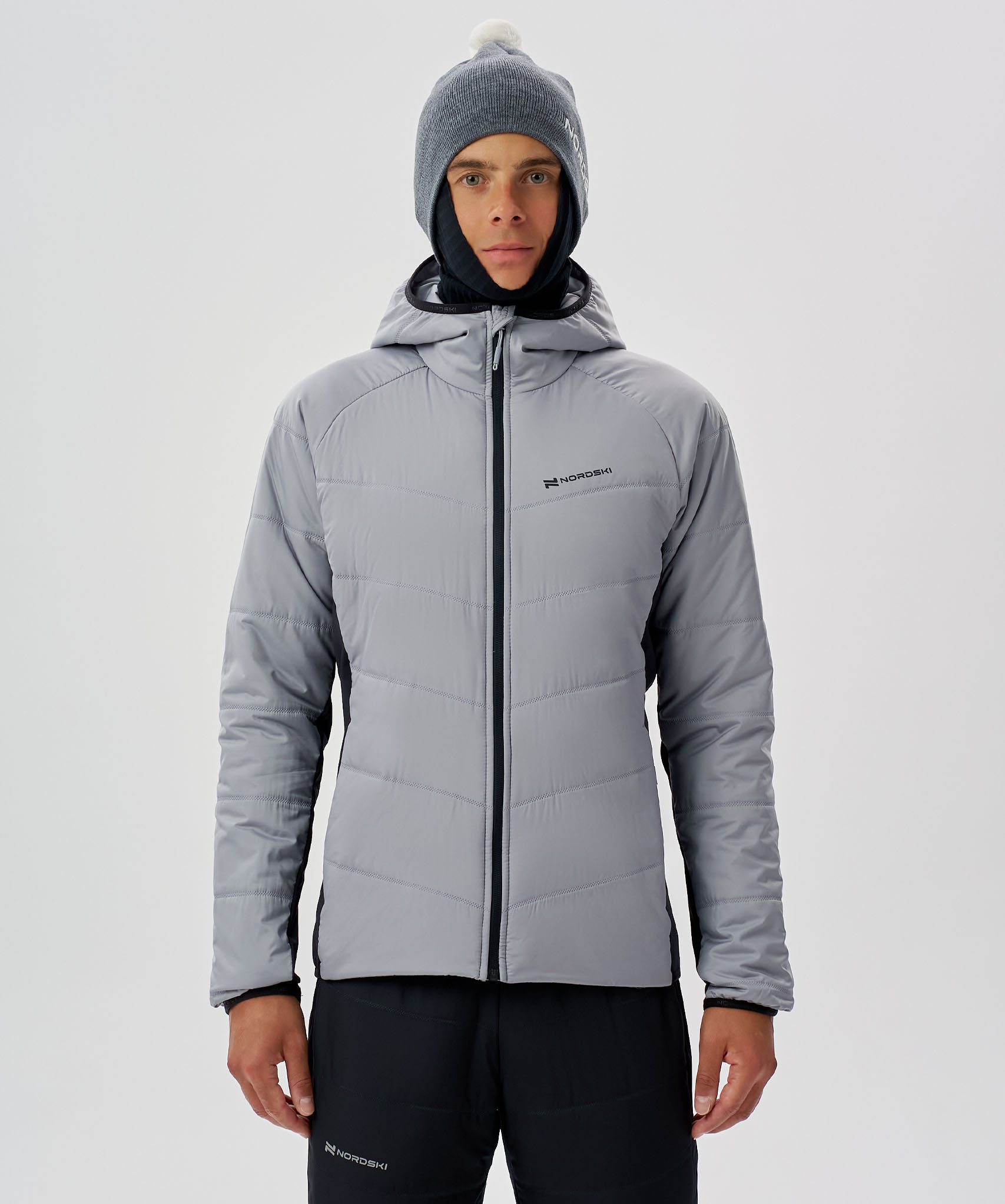 Куртка Nordski Hybrid Warm 3.0 Grey/Black