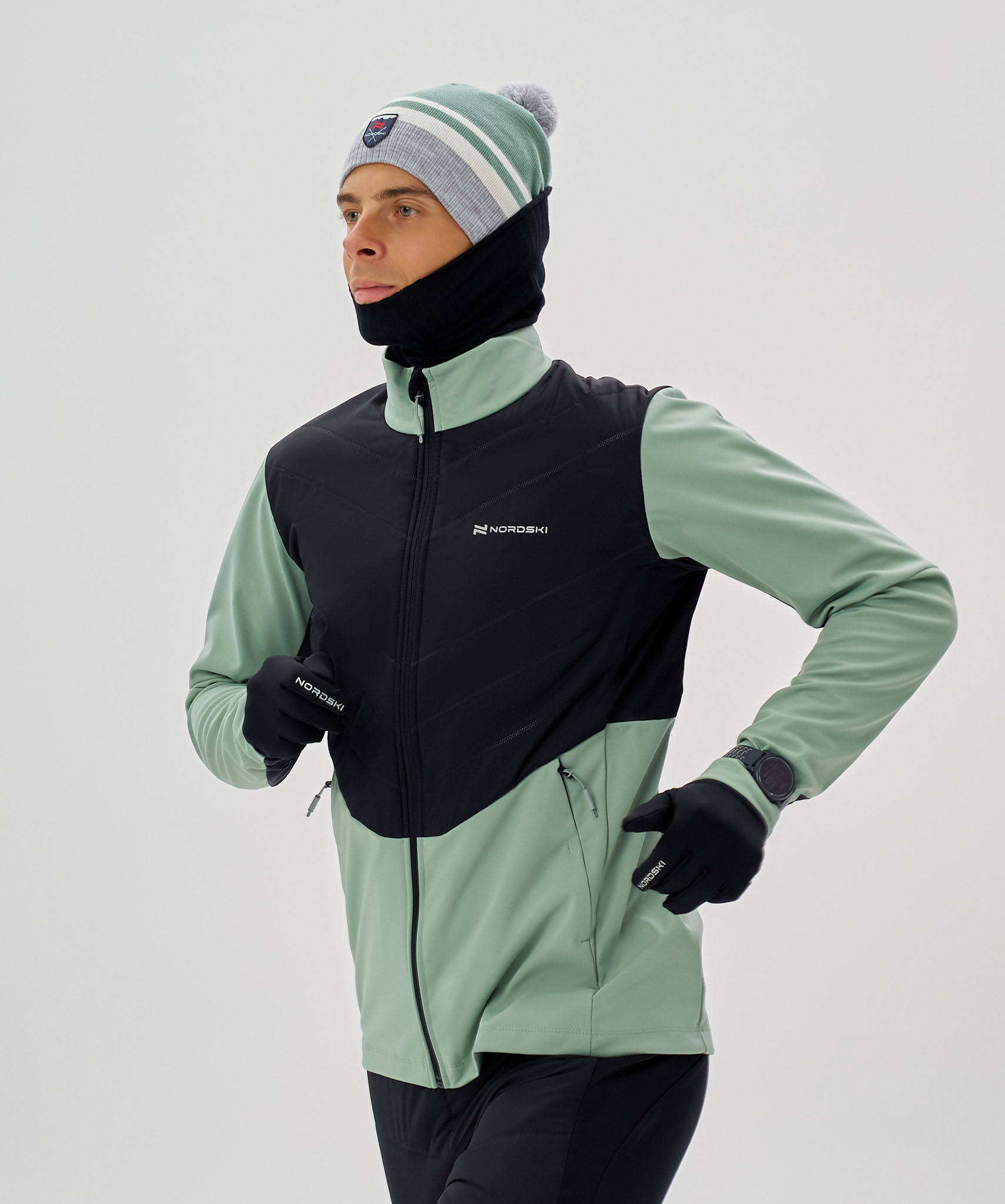 Куртка Nordski Hybrid Pro 2.0 Ice Mint/Black