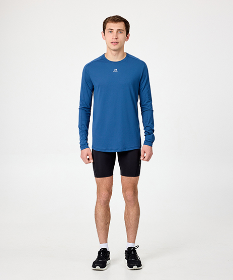 Футболка Nordski Upcast Orange с длинным рукавом